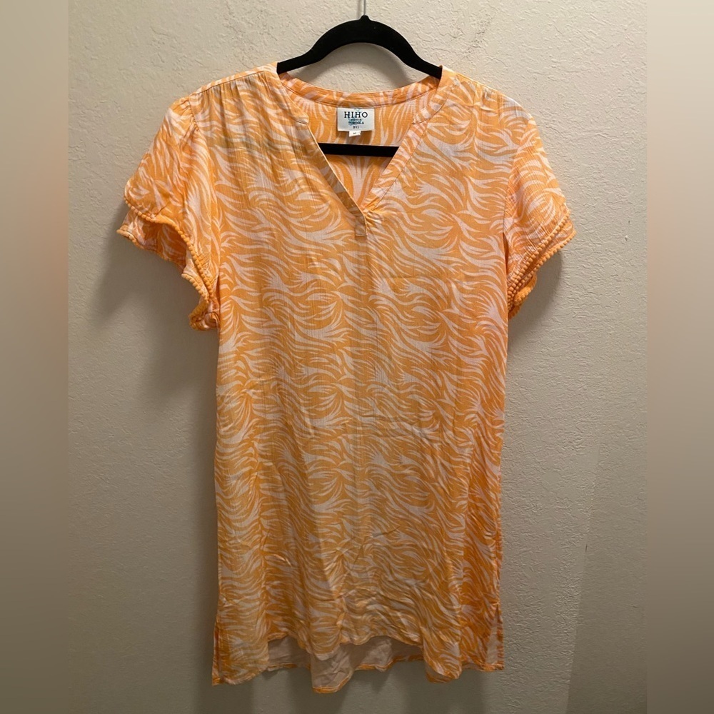 HIHO Women's Creamsicle Kelly Shift Dress Size Medium - Picture 3 of 12